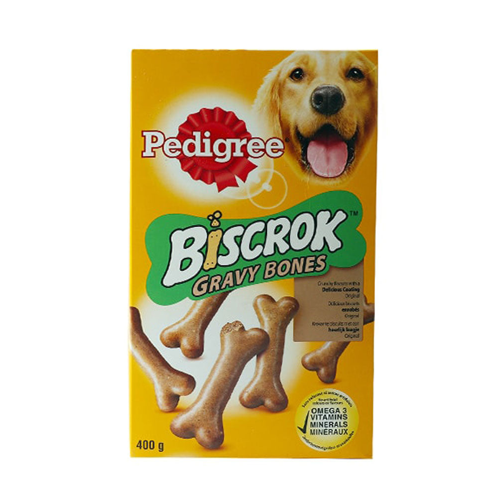 Pedigree-Biscrok-Gravy-Bones-400g Pedigree-Biscrok-Gravy-Bones-400g